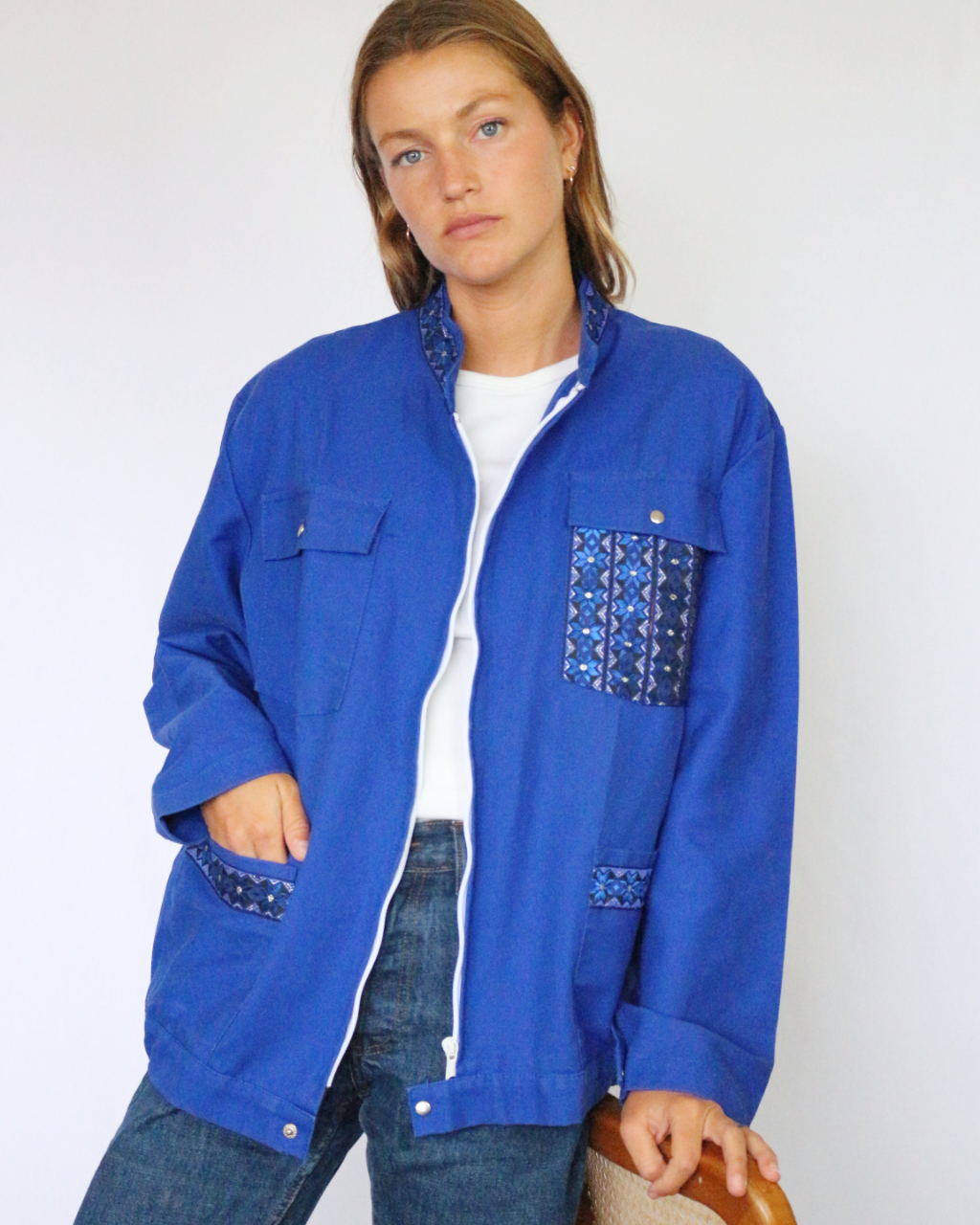 Veste Bleue