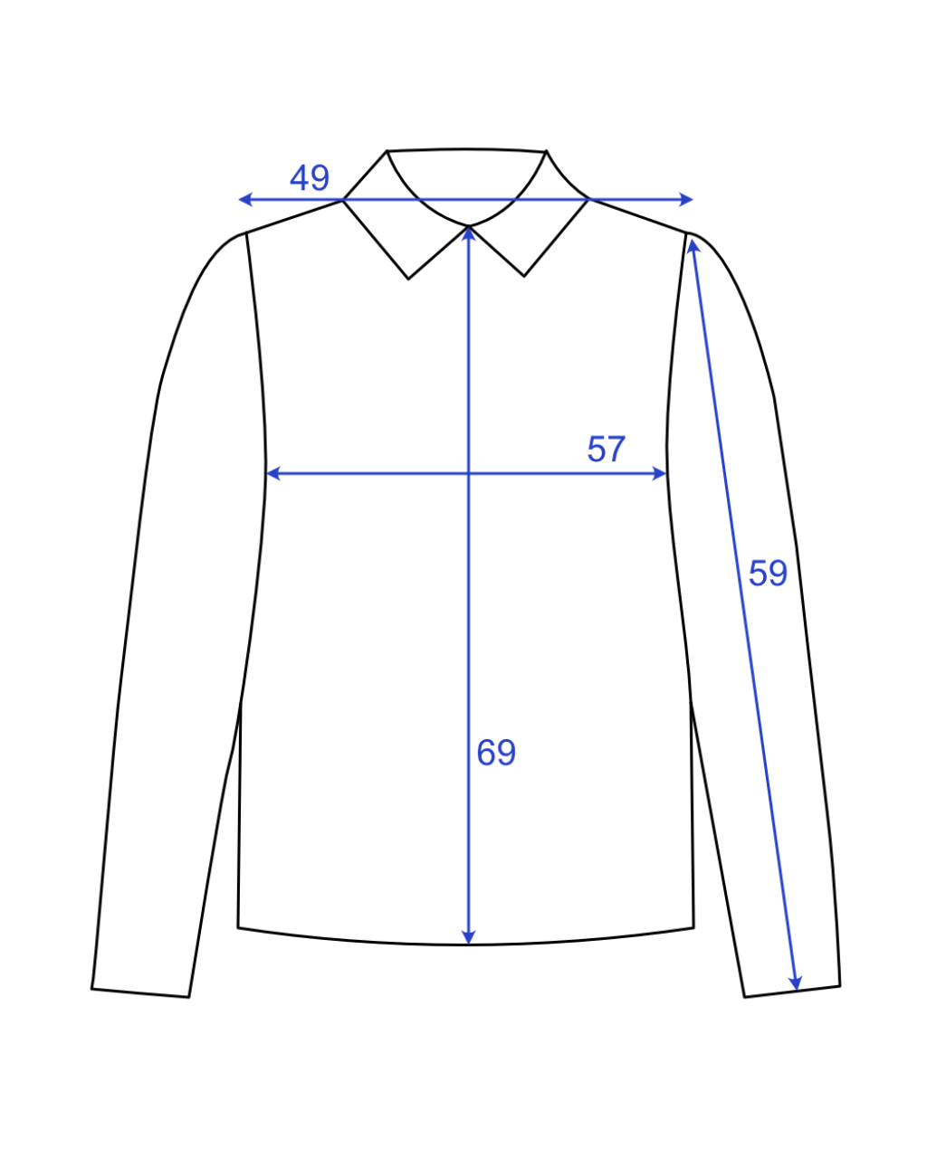 Veste Bleue