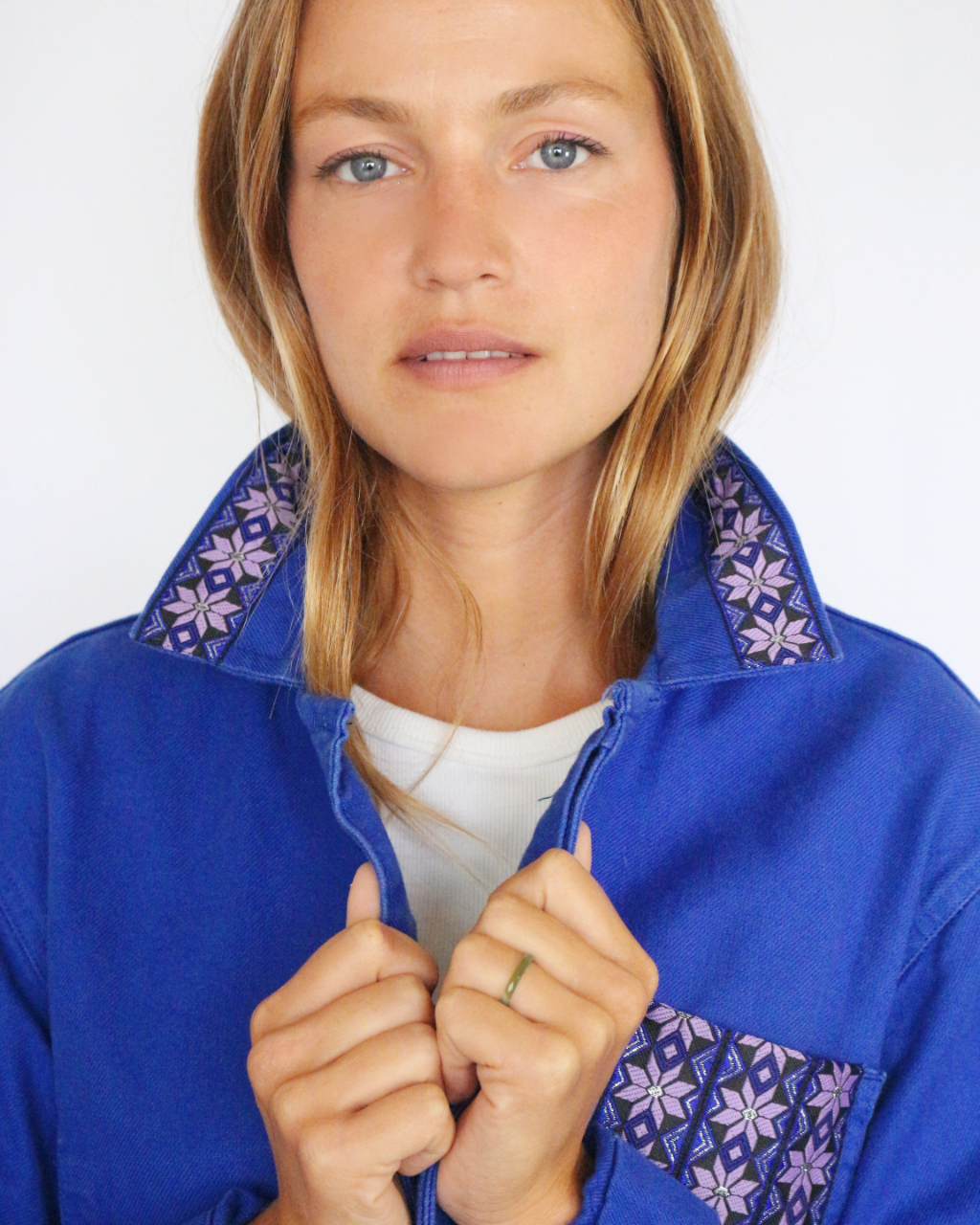 Veste Bleue