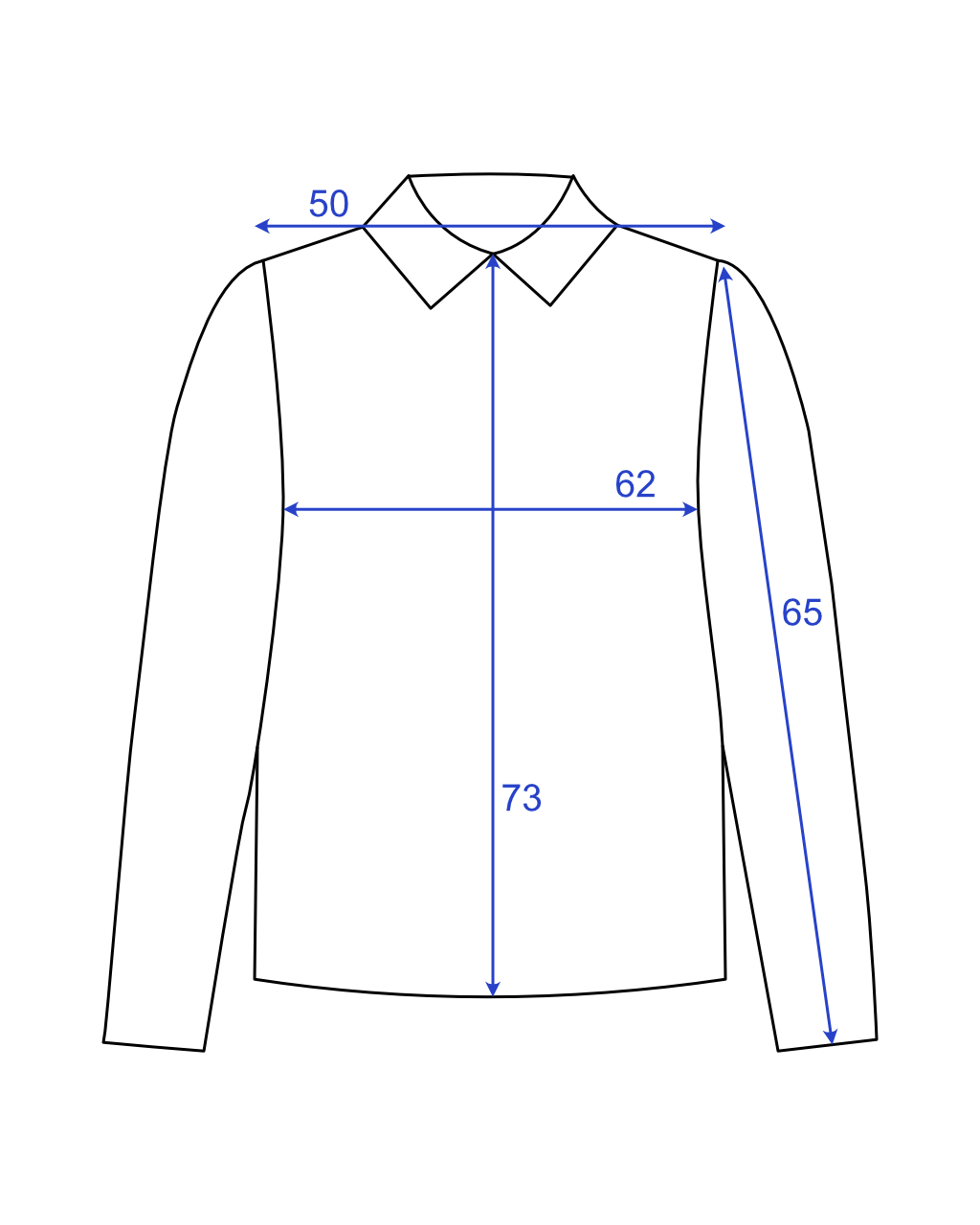Veste Bleue