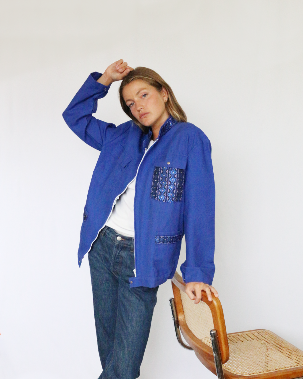 Veste Bleue
