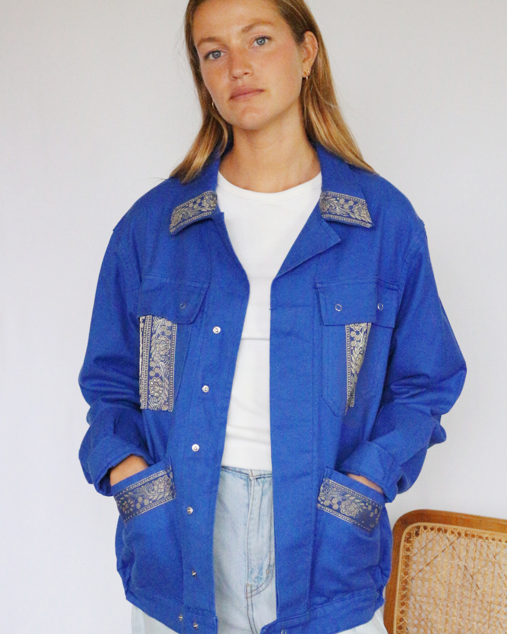 Veste Bleue