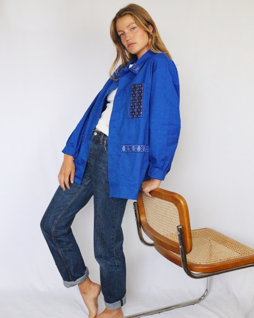 Veste Bleue