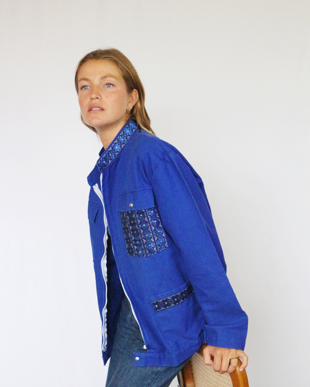Veste Bleue