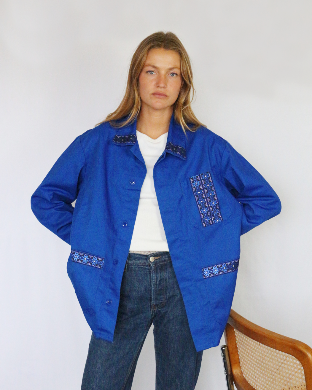 Veste Bleue