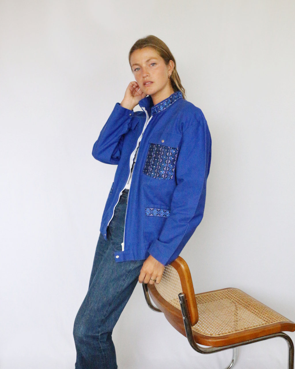 Veste Bleue