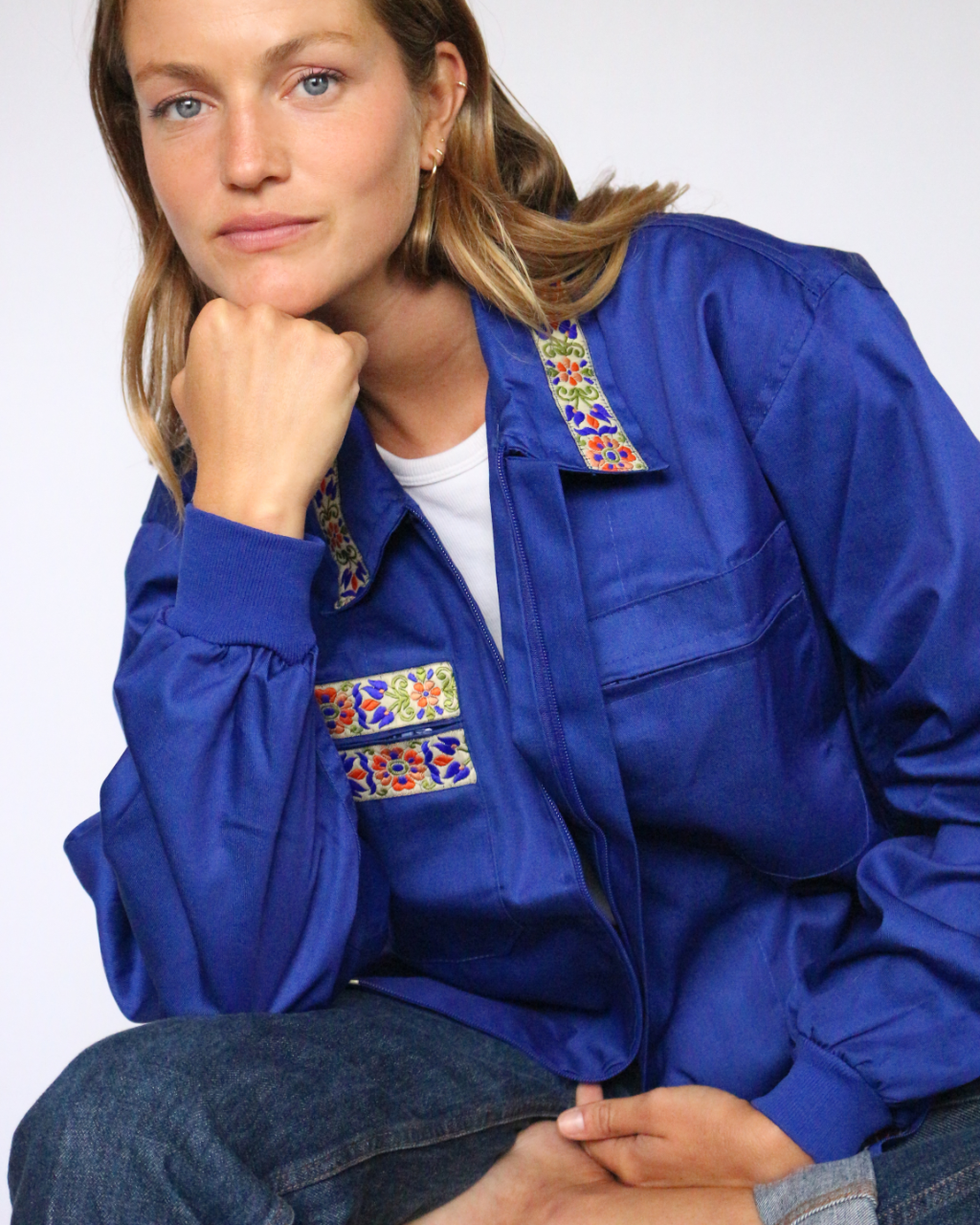 Veste Bleue