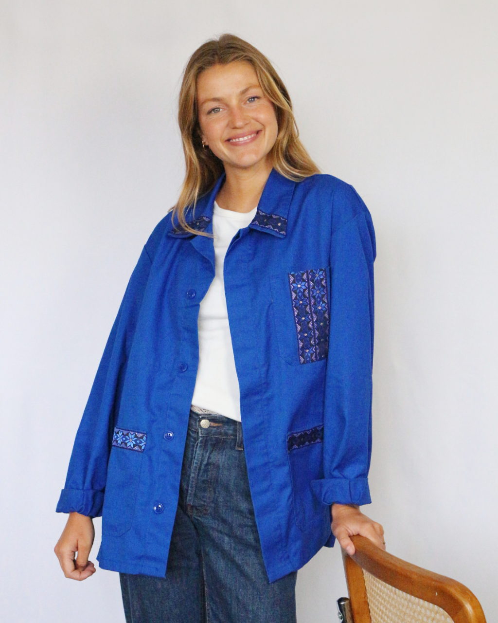 Veste Bleue