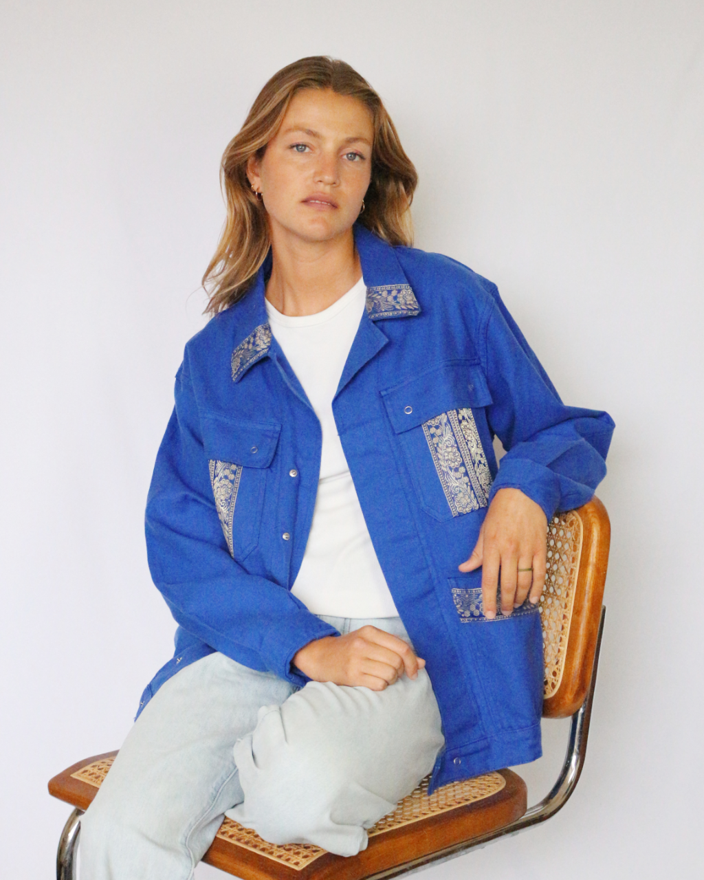 Veste Bleue