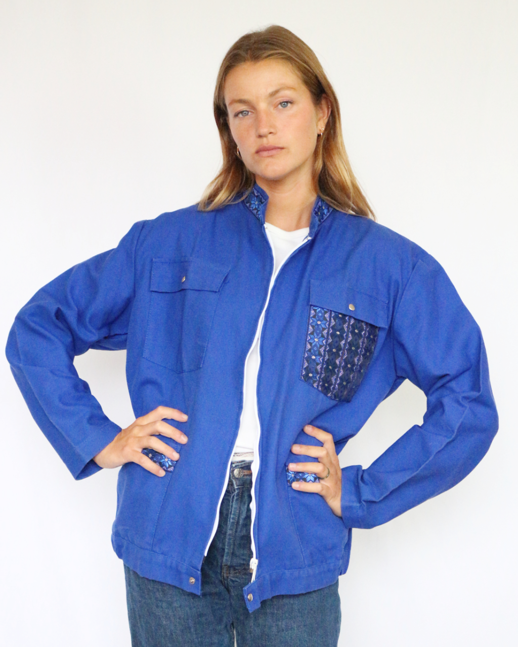 Veste Bleue