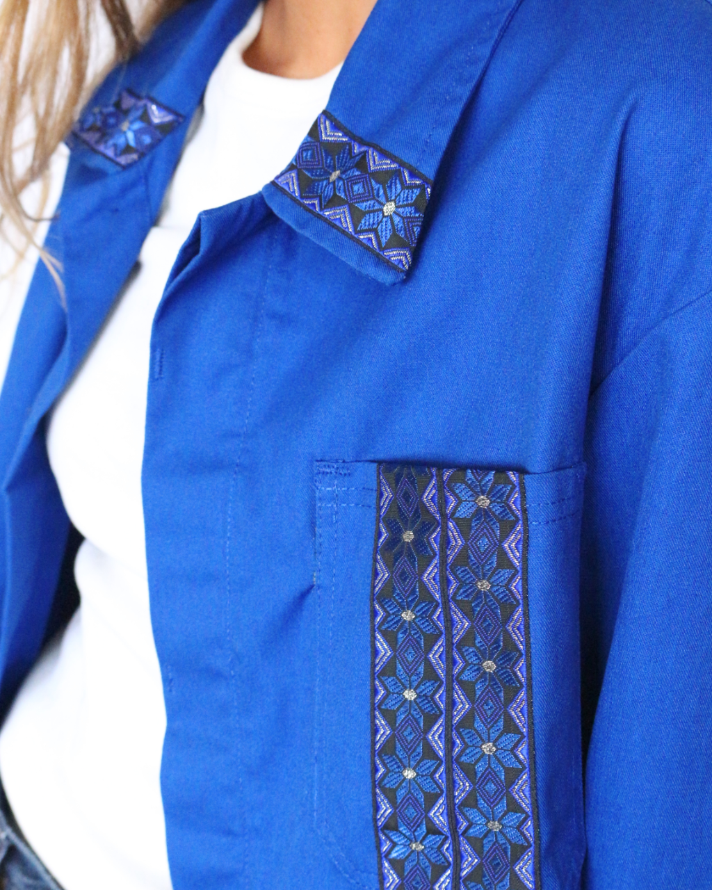 Veste Bleue