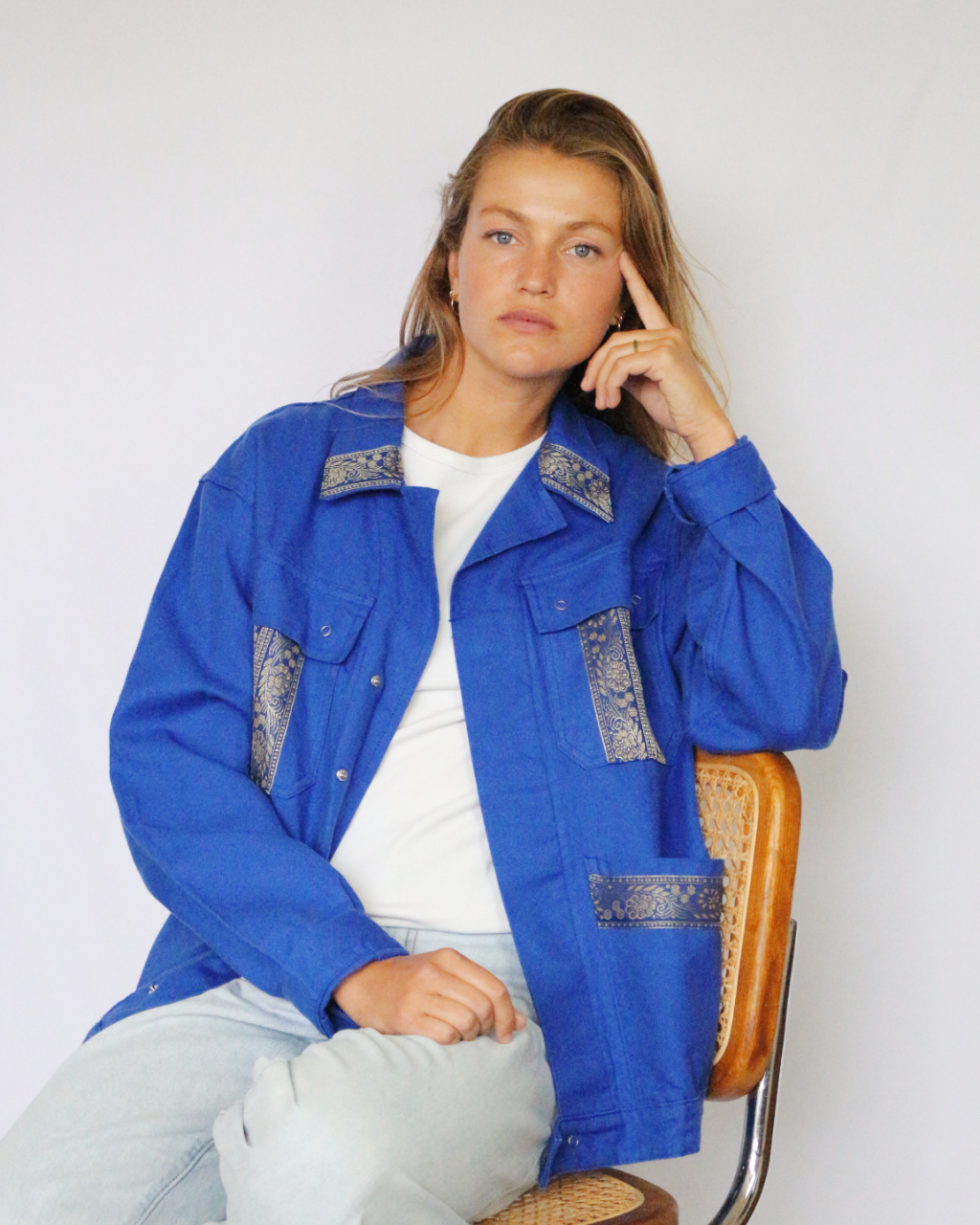 Veste Bleue