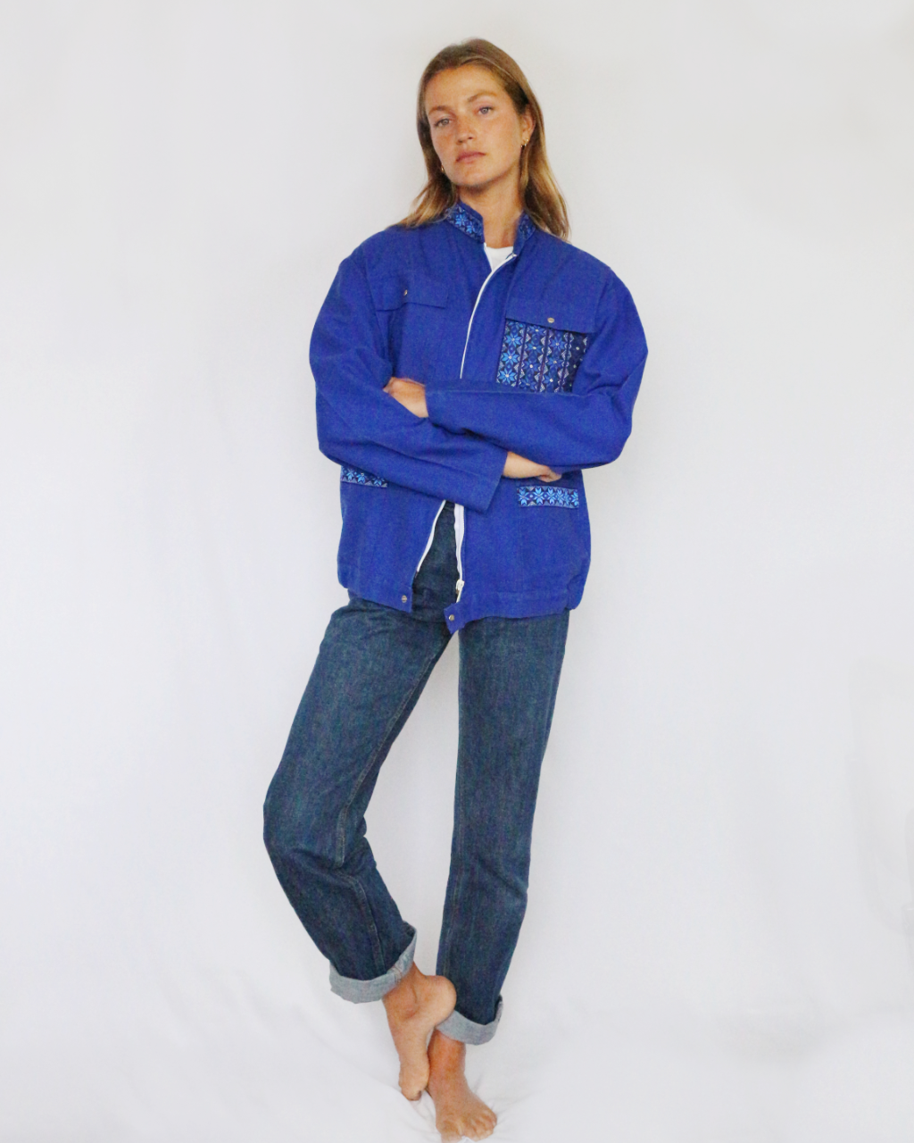 Veste Bleue