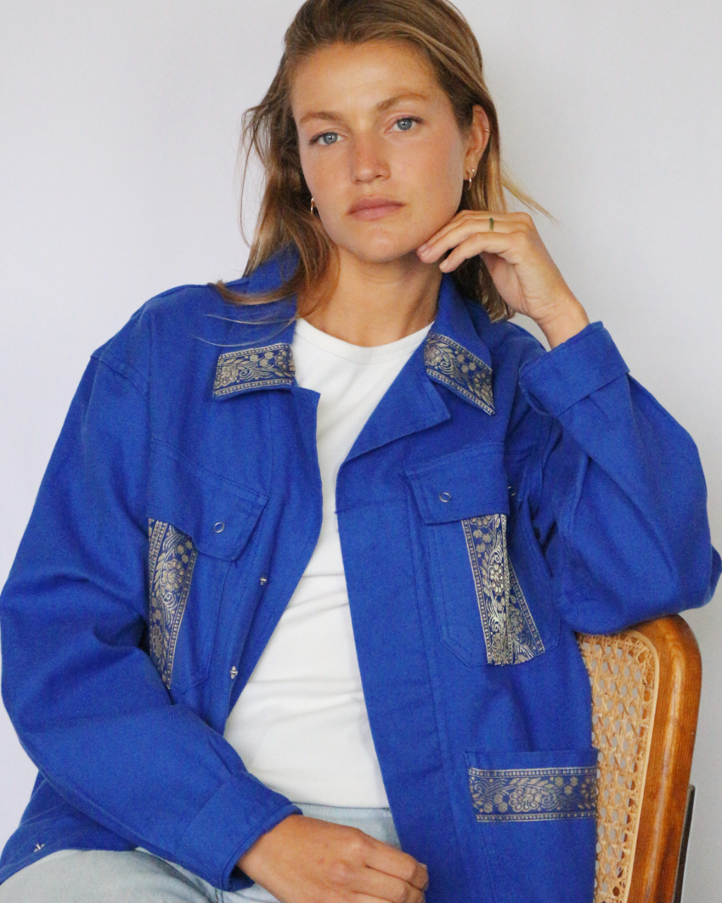 Veste Bleue