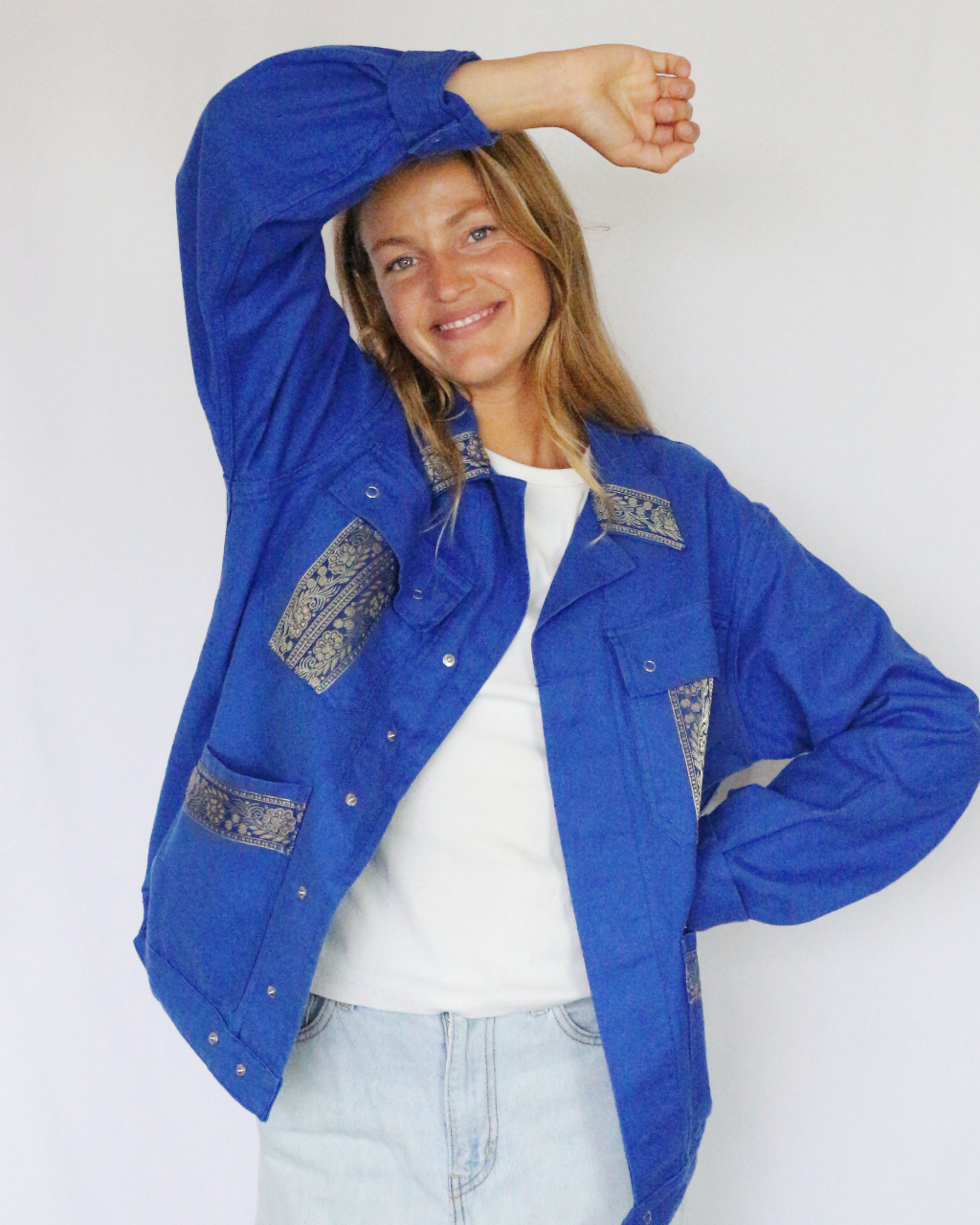 Veste Bleue