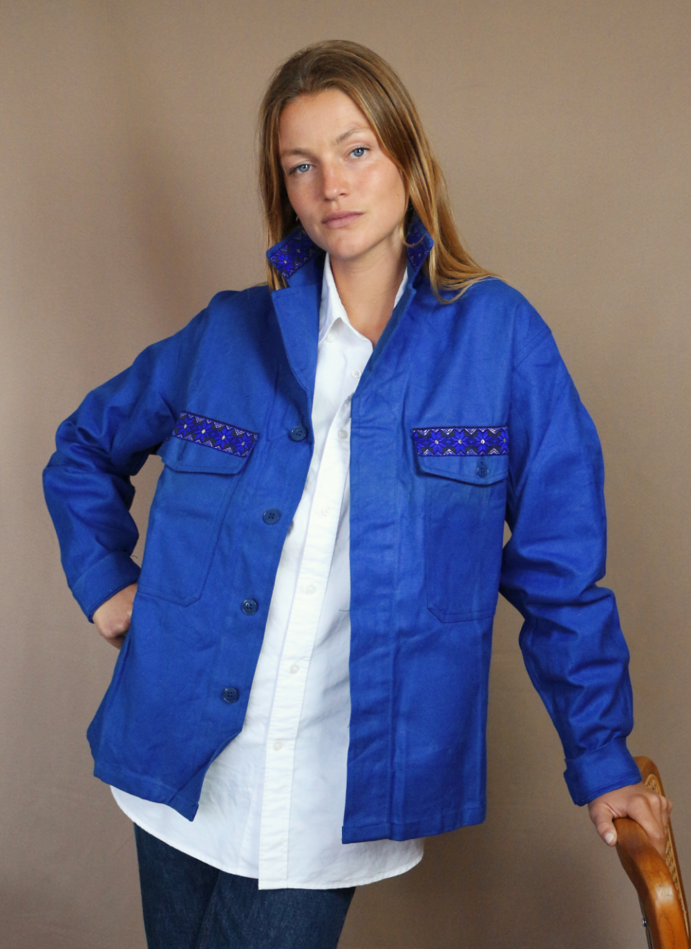 Veste Bleue