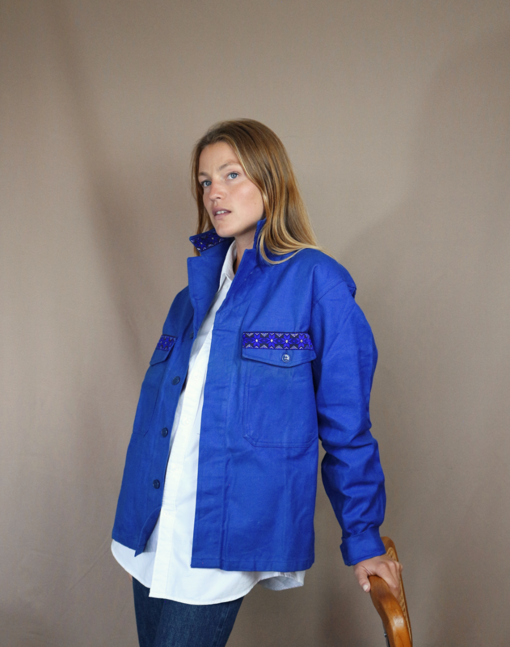 Veste Bleue