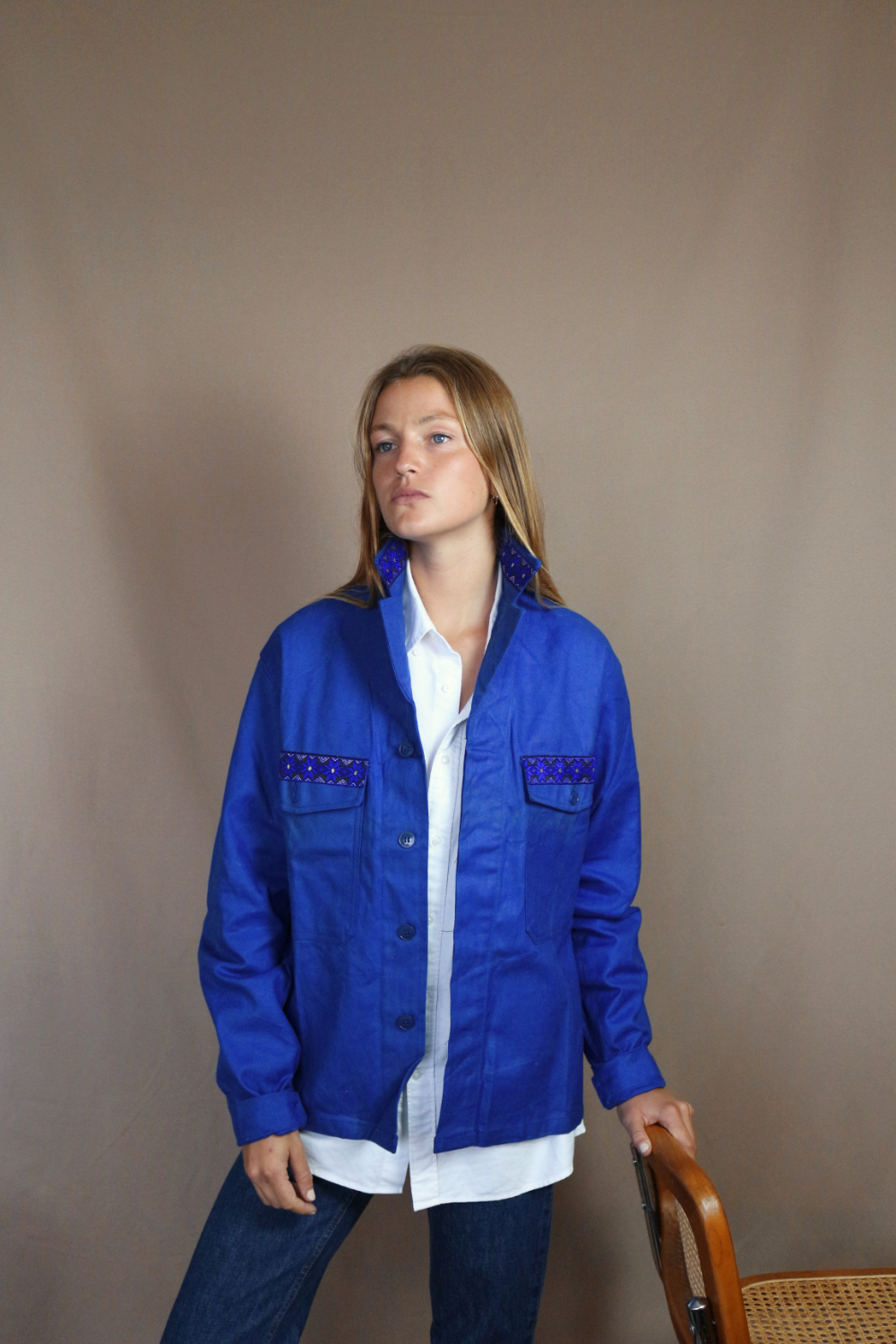 Veste Bleue