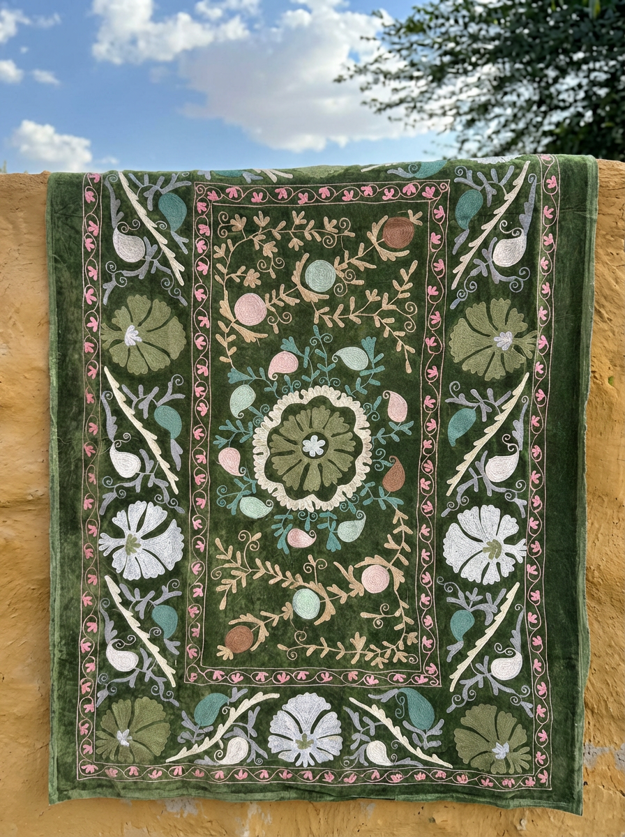 Trousse Beauté Vert Kaki