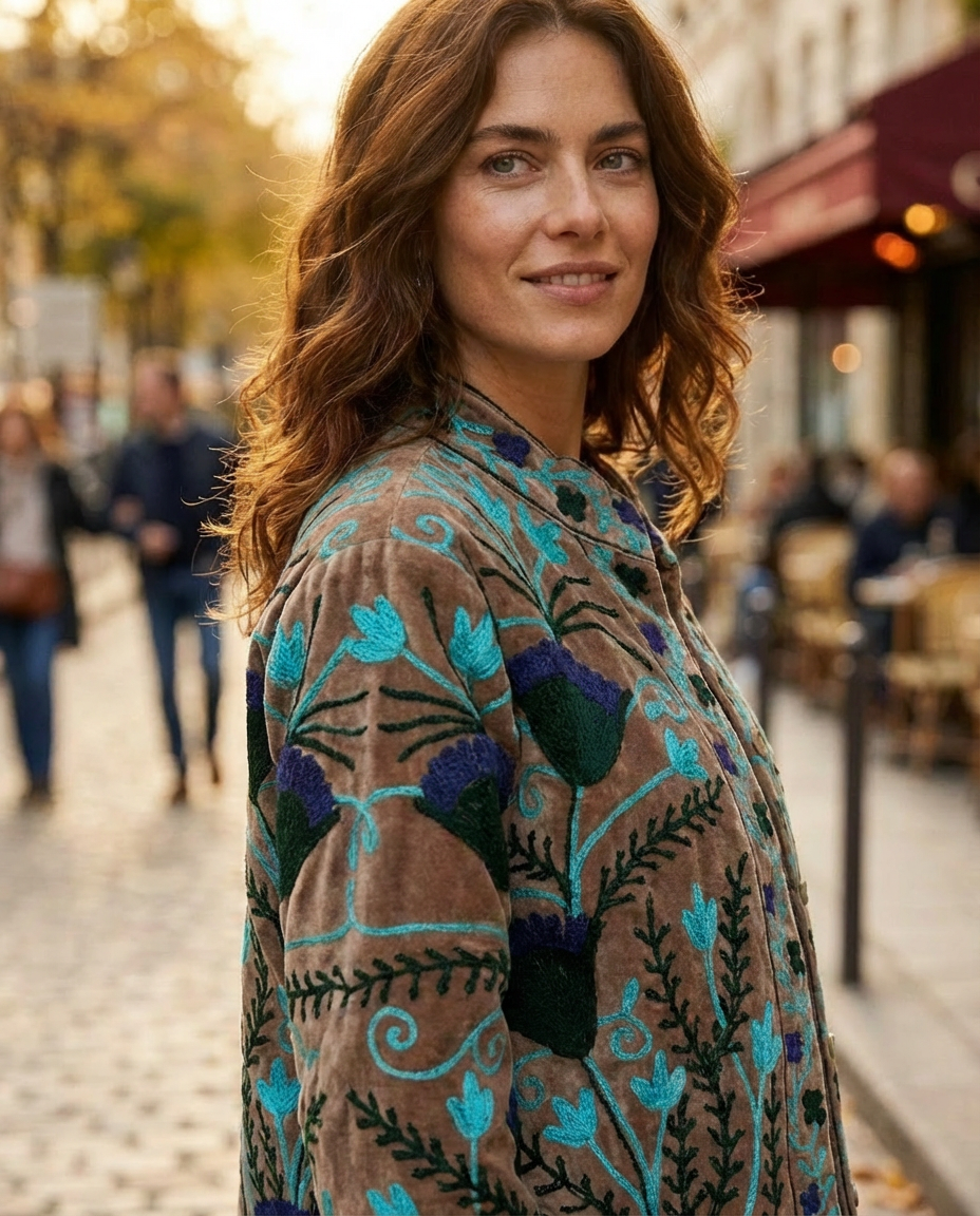 Veste Maru Marron Clair