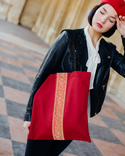 Sac Cabas Rouge