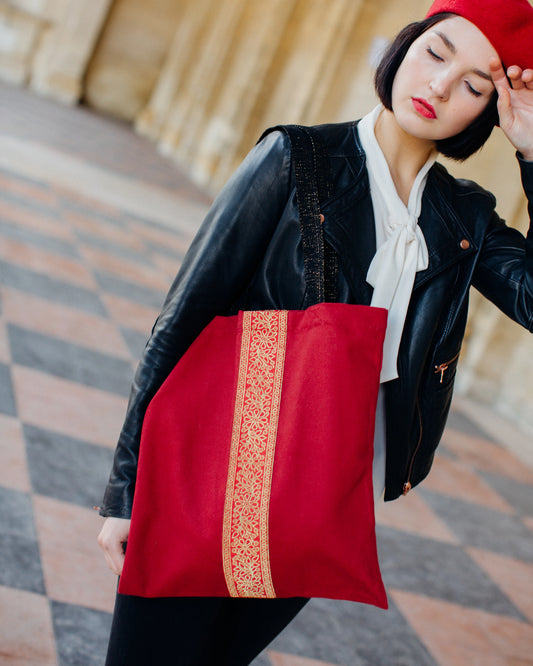 Sac Cabas Rouge