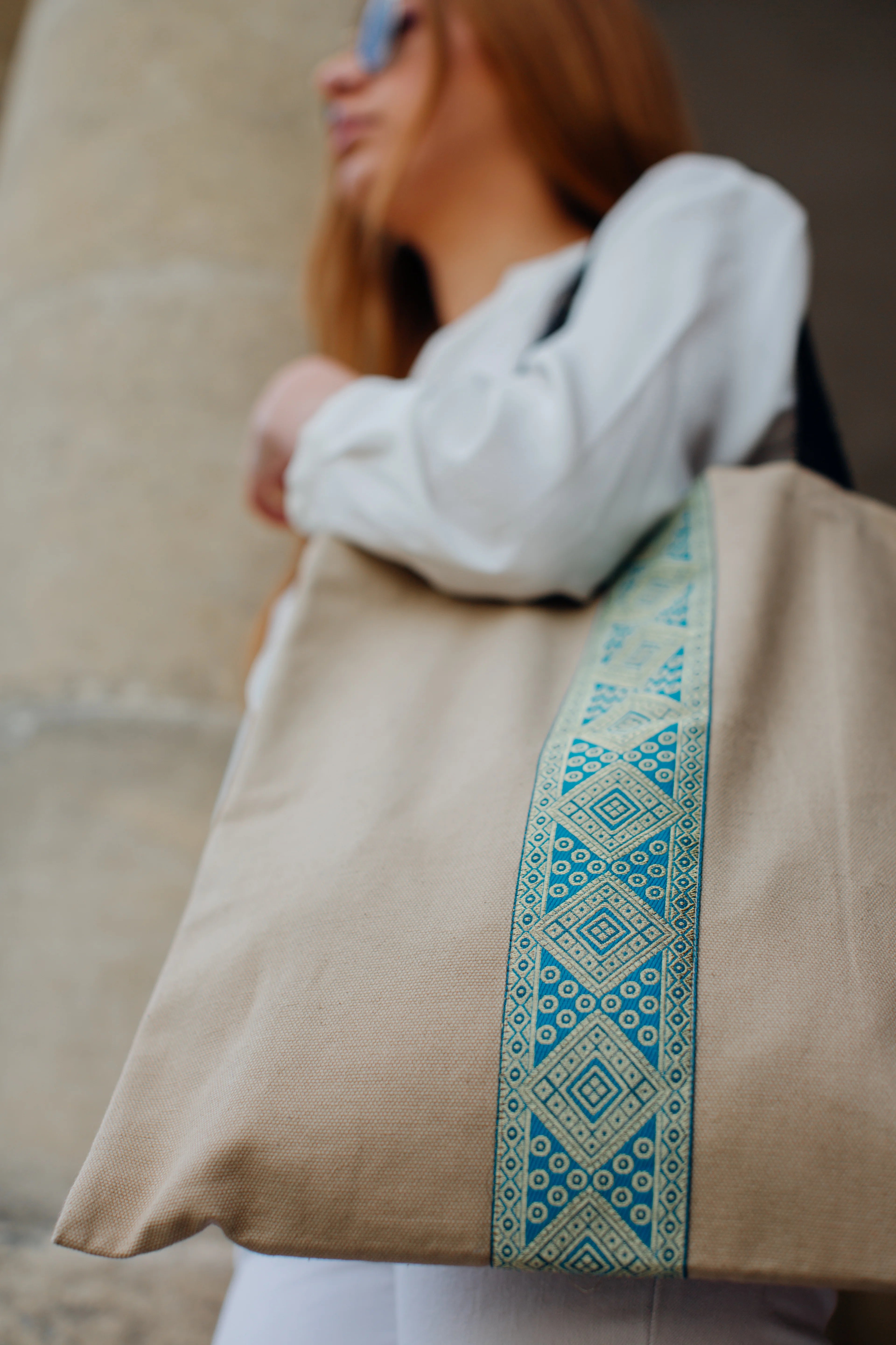 Sac Cabas Beige