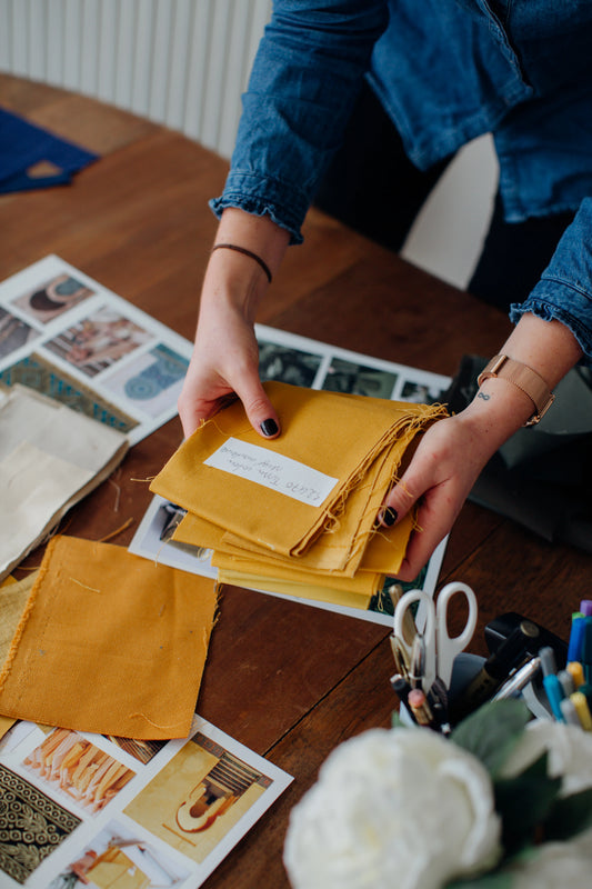 Sac Cabas Jaune Moutarde