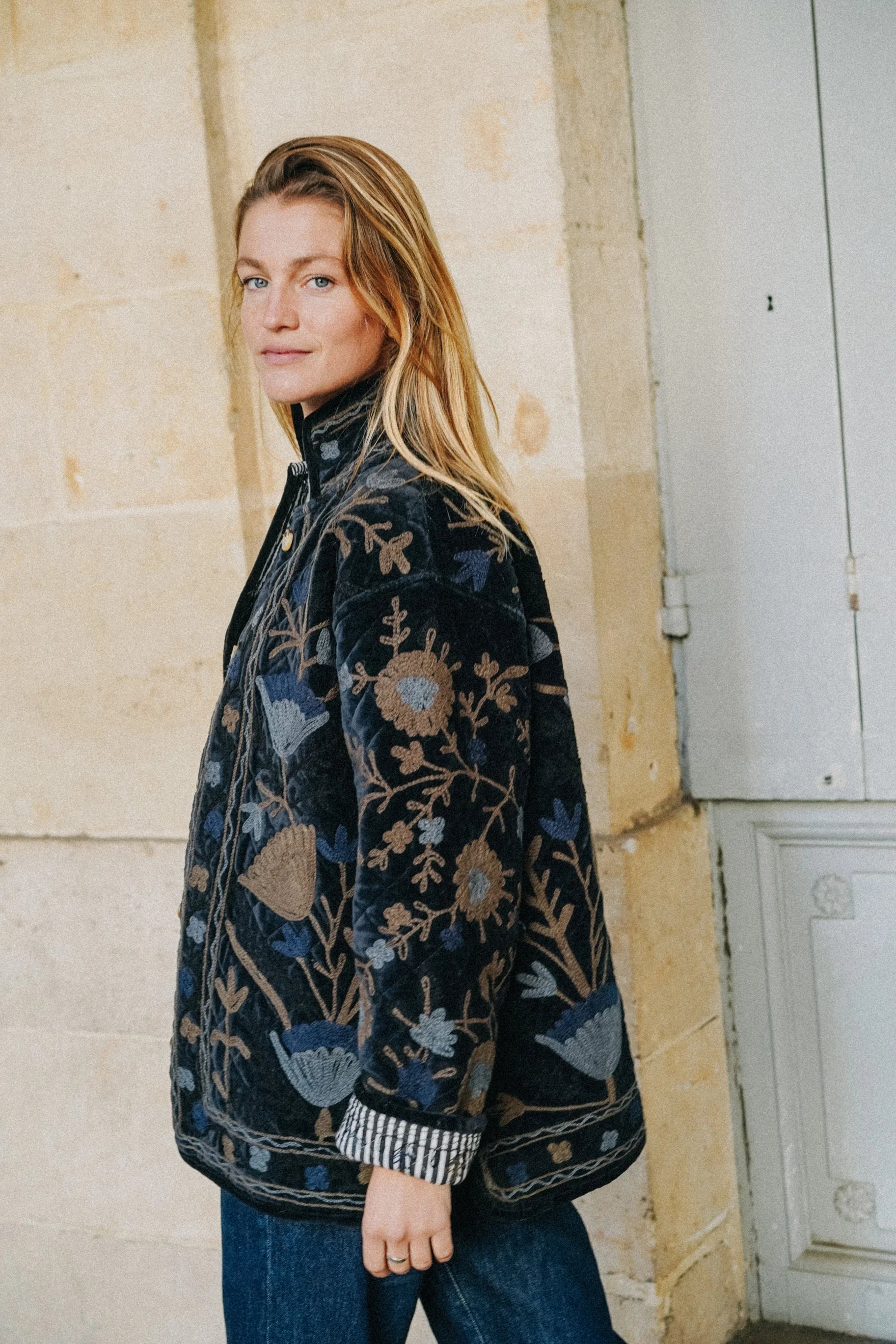 Manteau Farhaan Noir