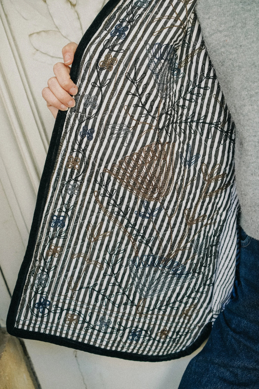 Manteau Farhaan Noir