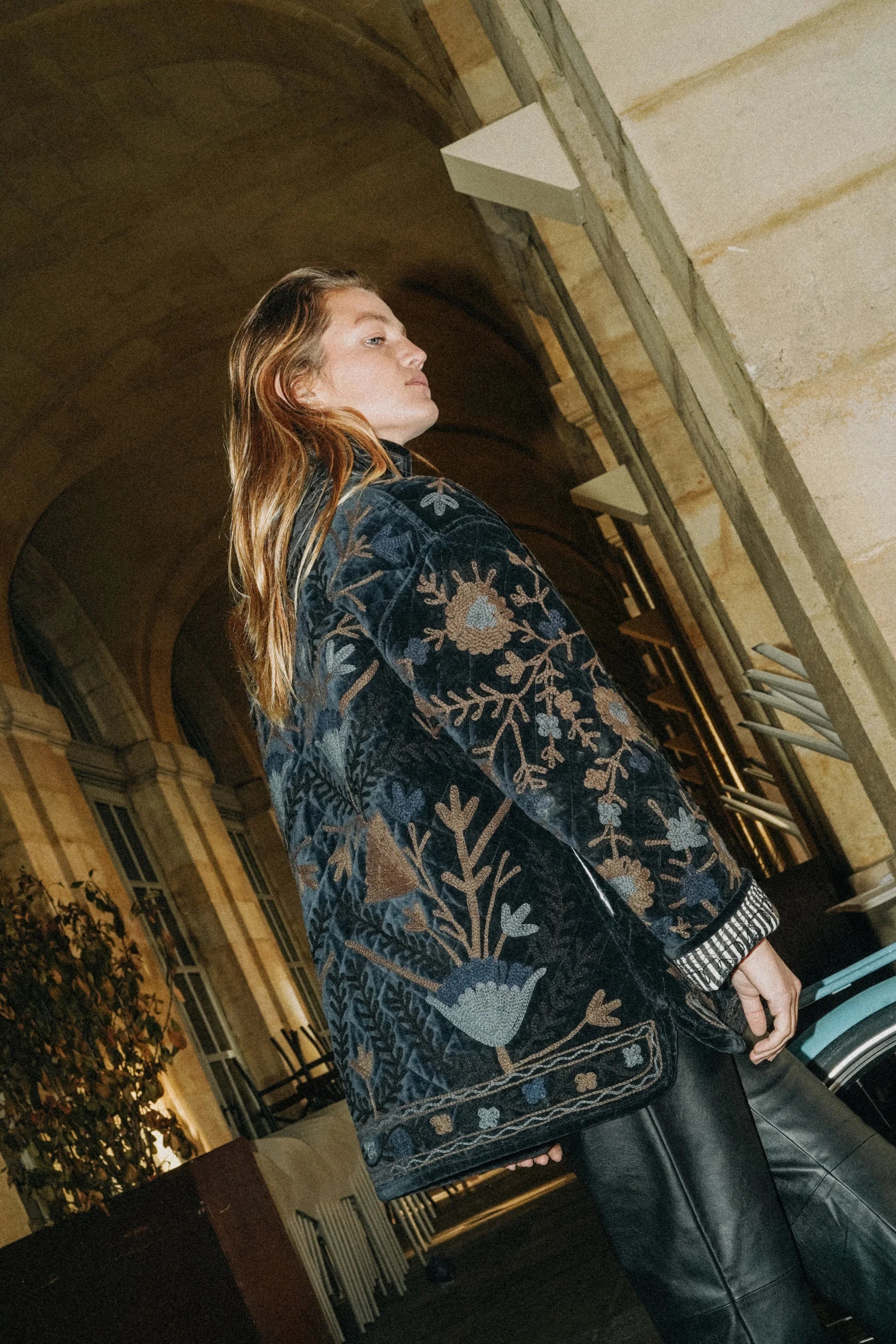 Manteau Farhaan Noir