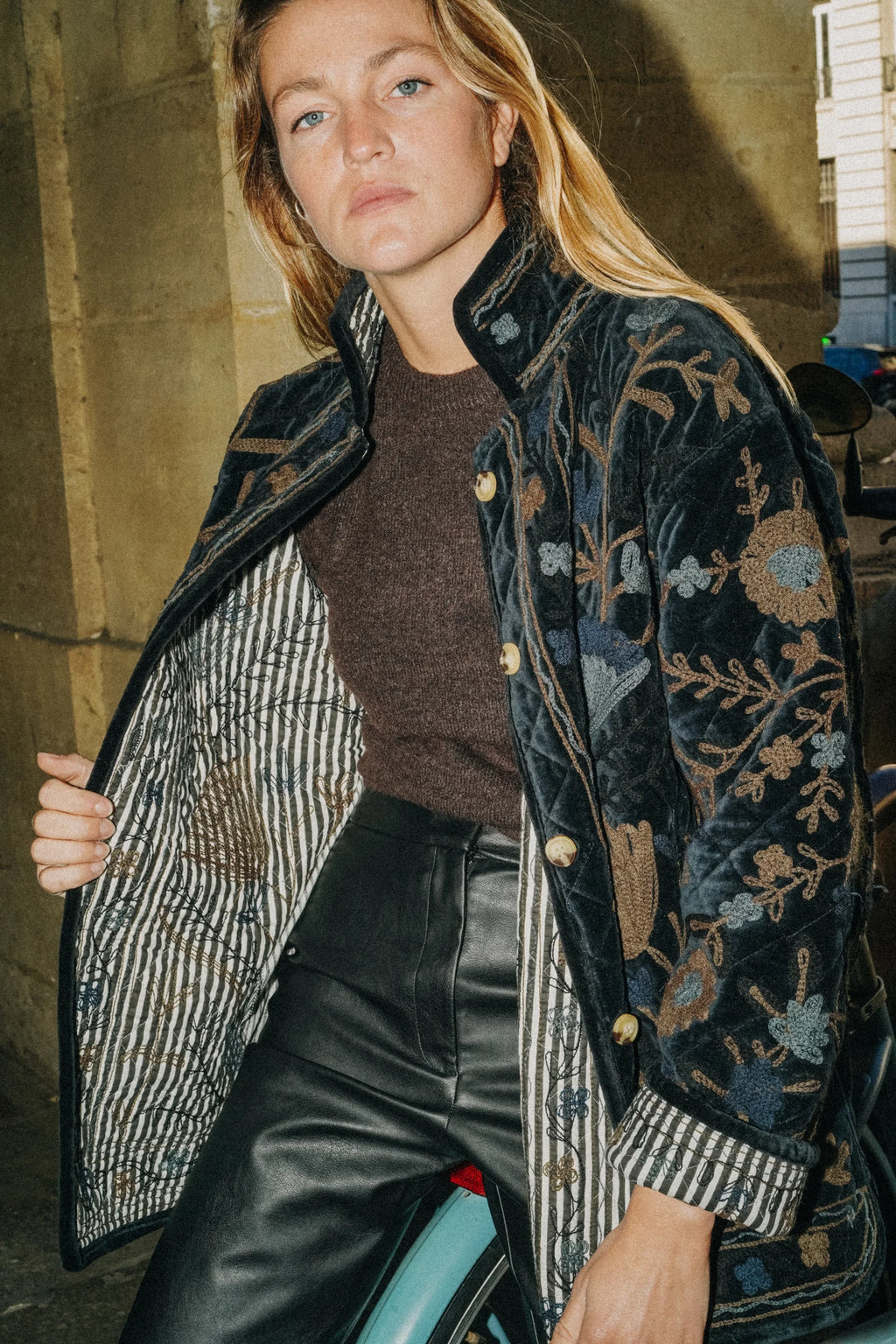 Manteau Farhaan Noir