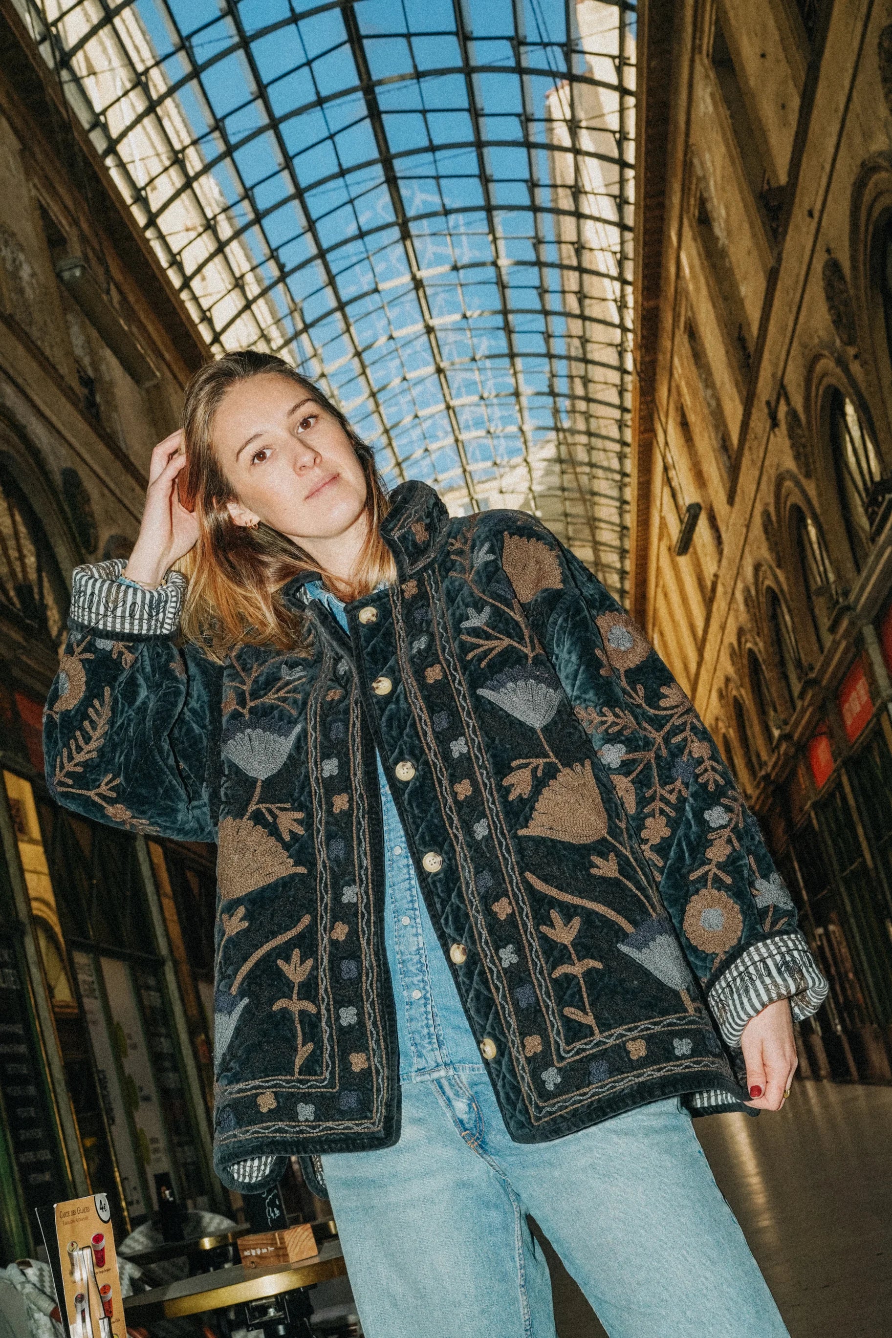 Manteau Farhaan Noir