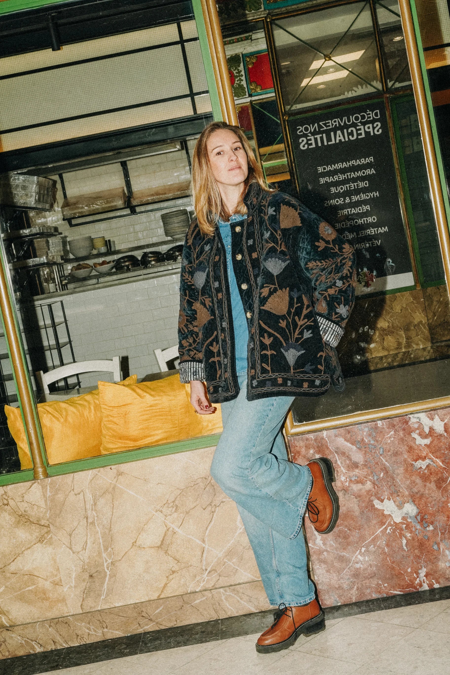 Manteau Farhaan Noir