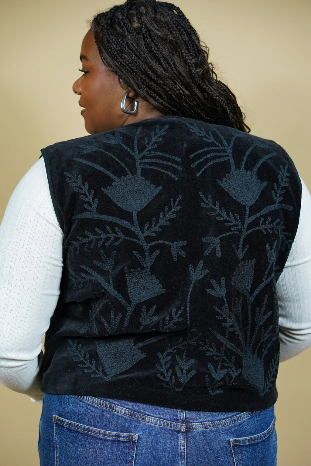 Gilet Réversible Noir