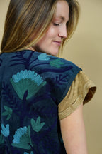 Gilet Réversible Bleu Bandana