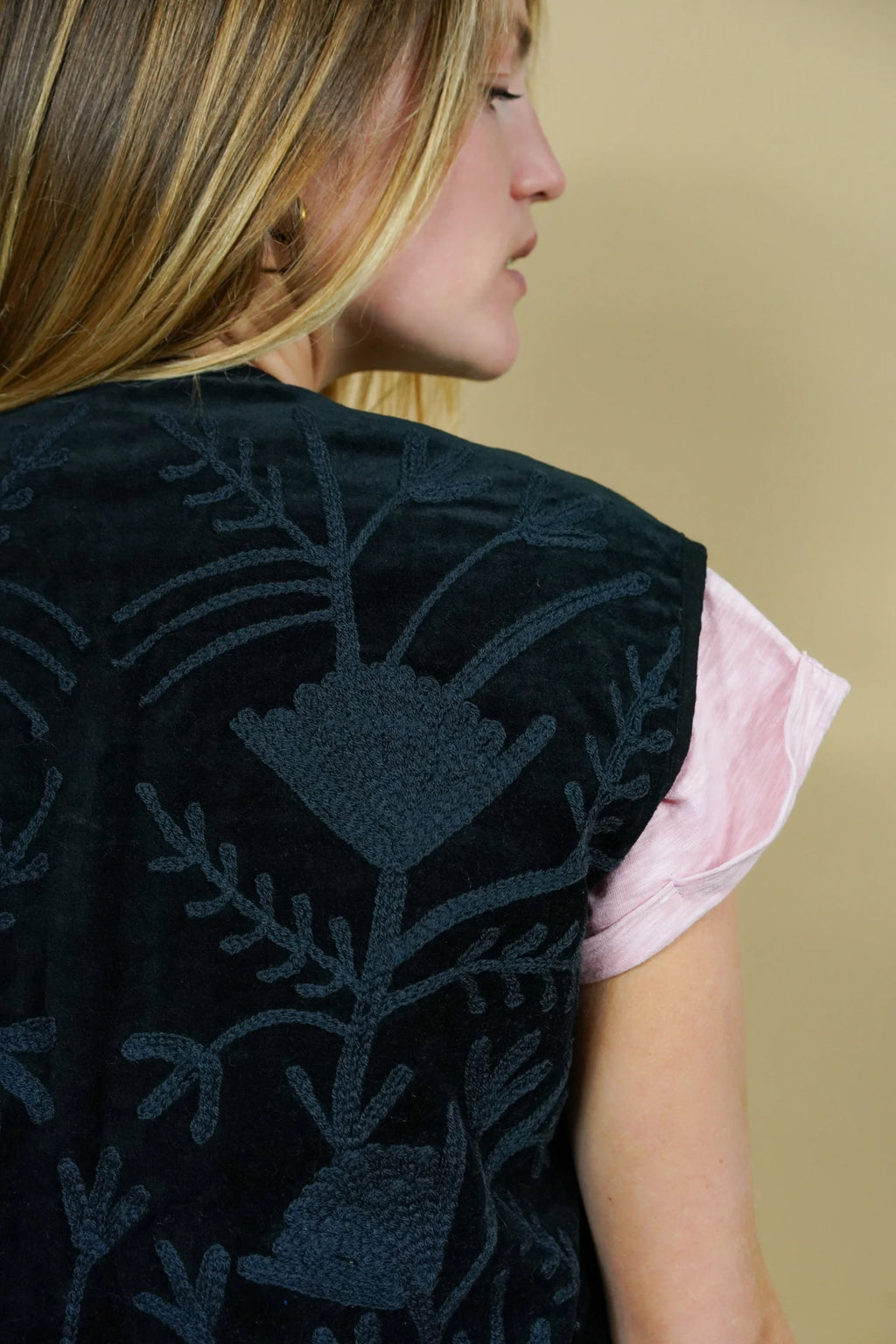 Gilet Réversible Noir