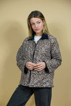 Veste Tara Noire Bleutée