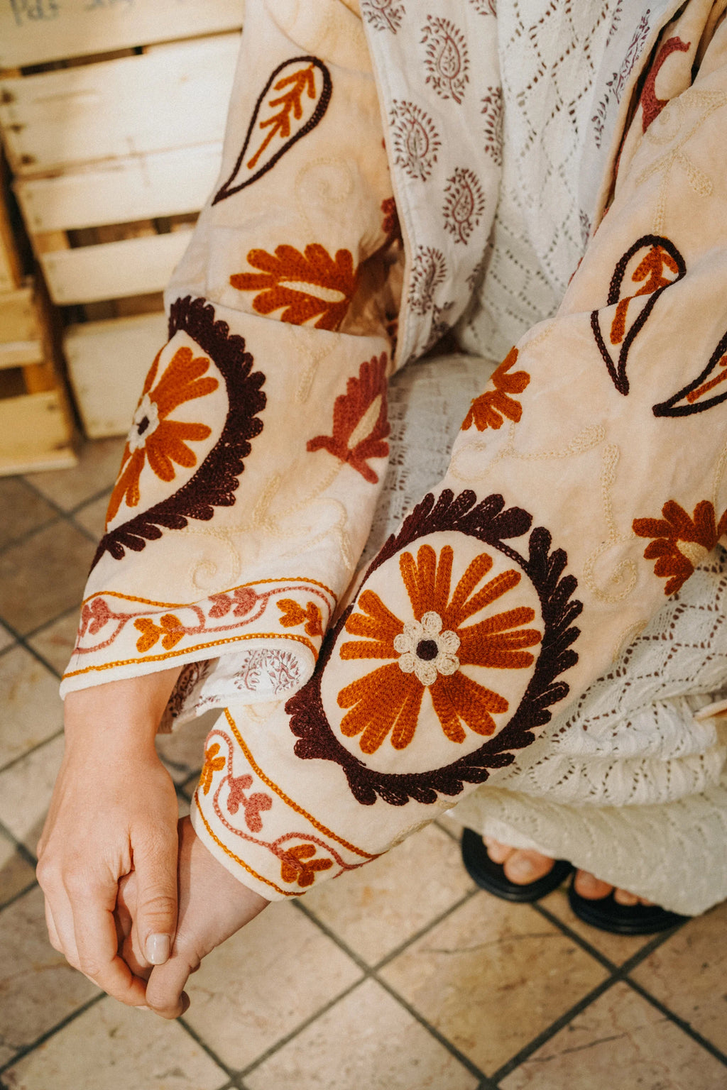 Veste Asha Crème