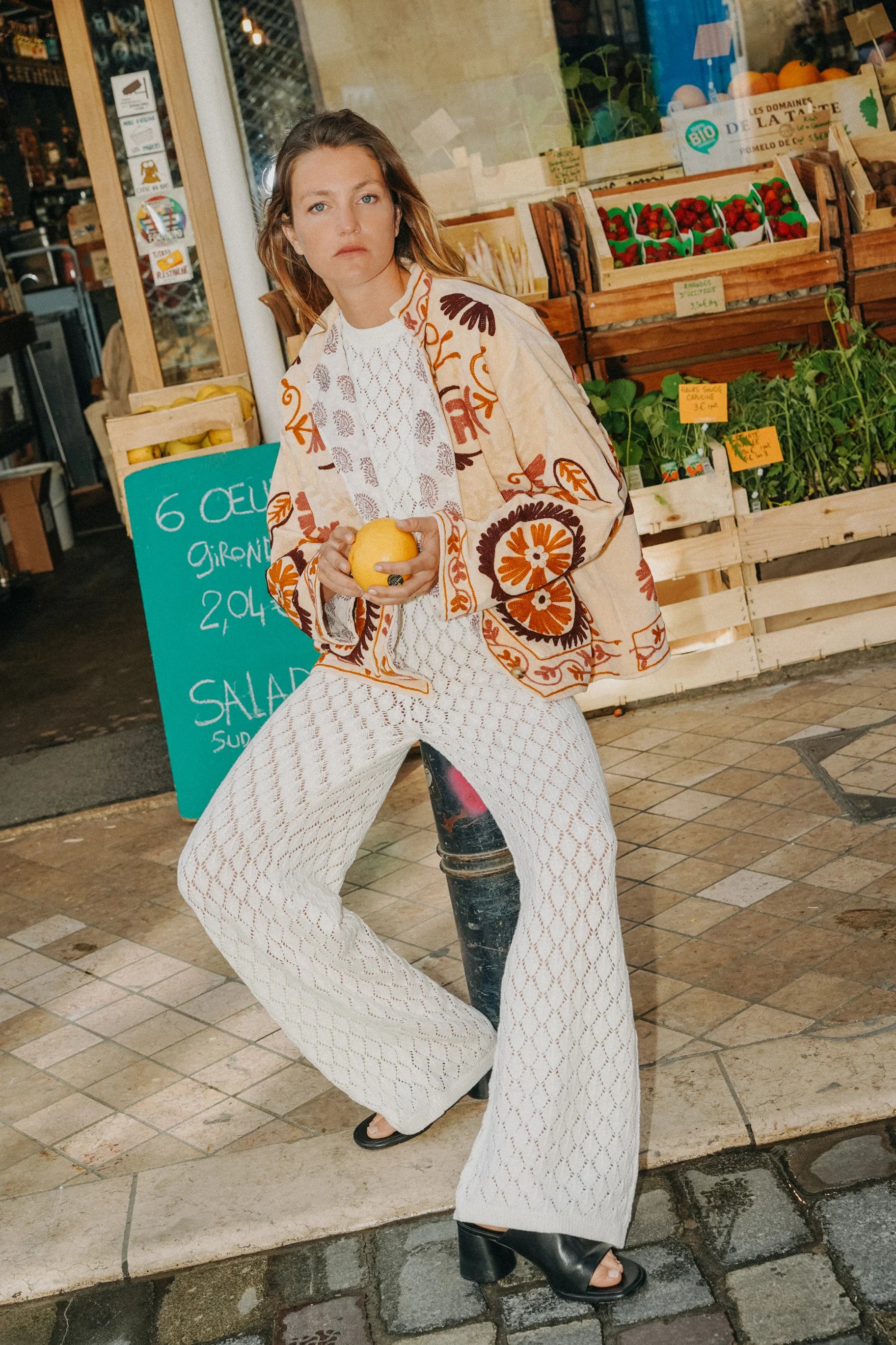 Veste Asha Crème