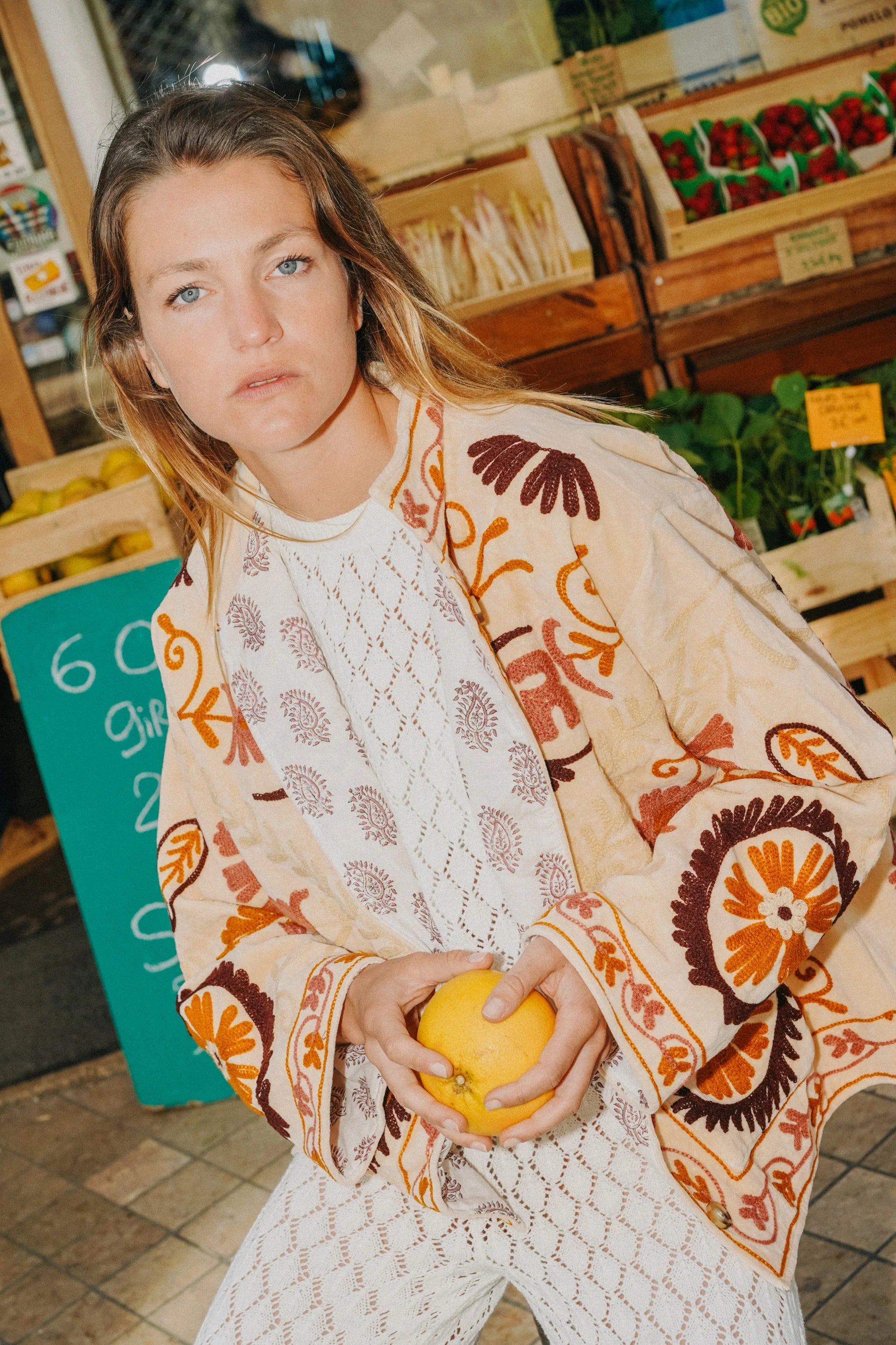 Veste Asha Crème