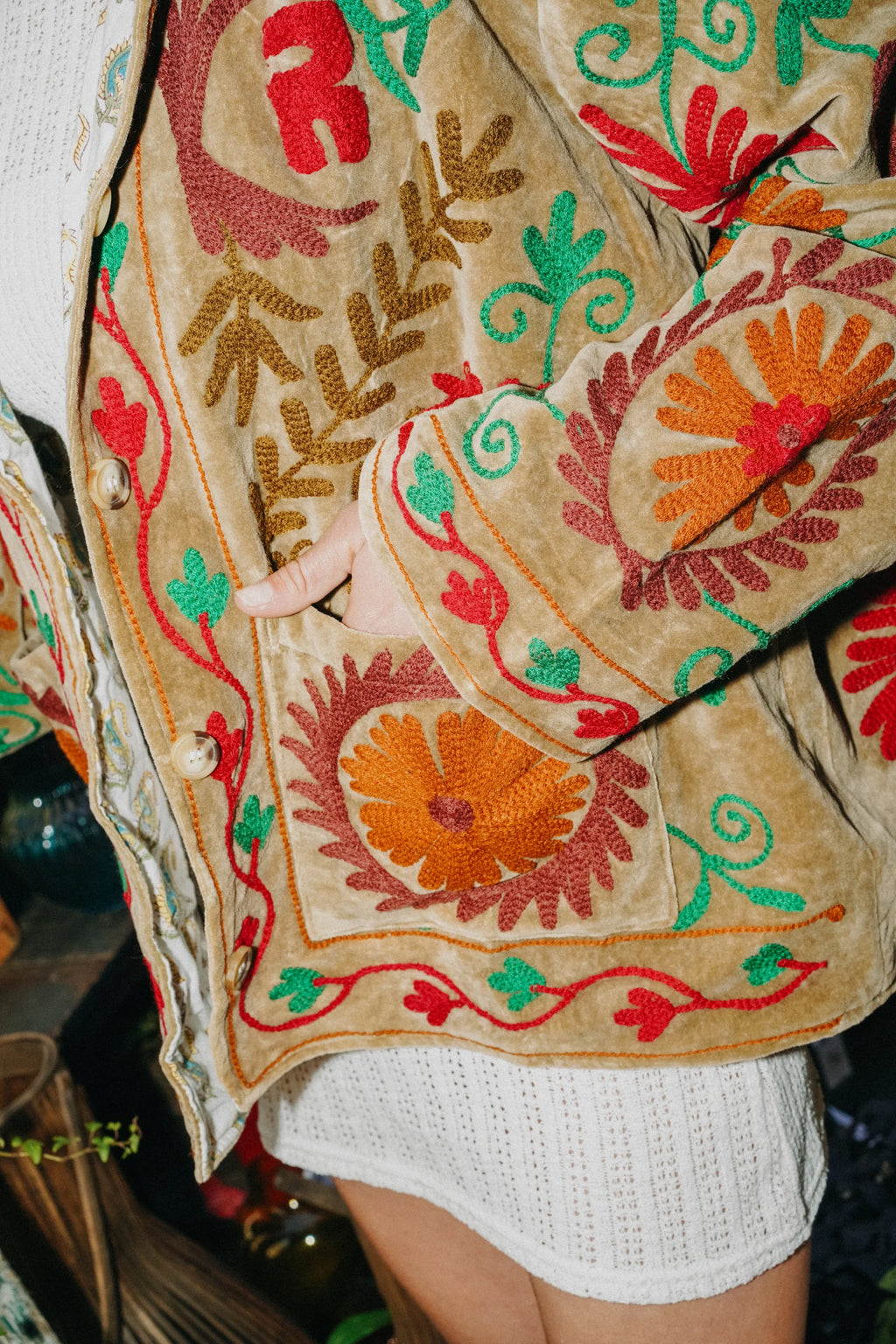 Veste Rani Vert Kaki