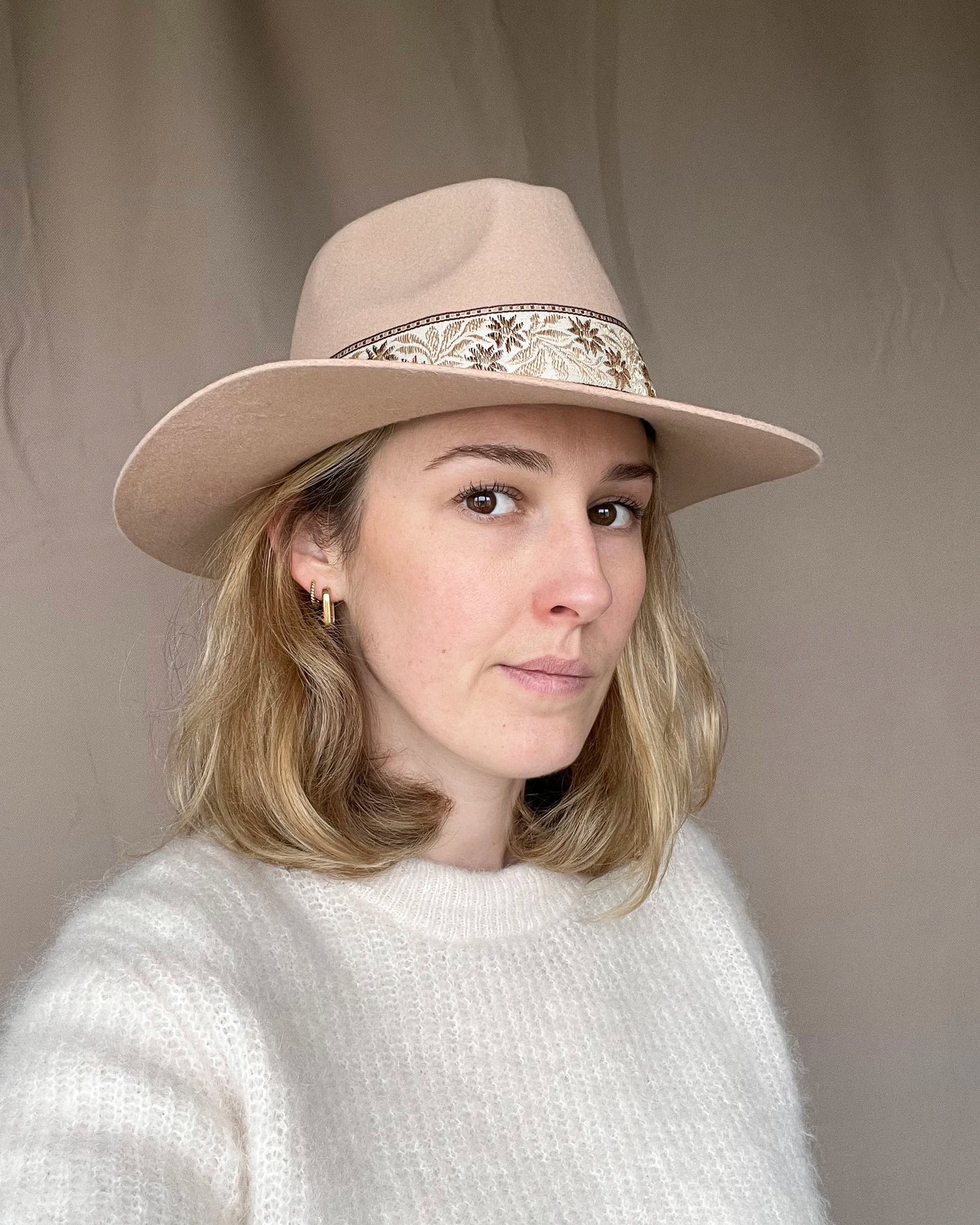 Chapeau Bohème BEIGE ROSÉ