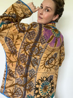Veste Kantha Brodée Réversible — Pièce Unique N°30