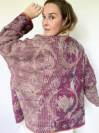 Veste Kantha Brodée Réversible — Pièce Unique N°03