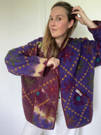 Veste Kantha Brodée Réversible — Pièce Unique N°23