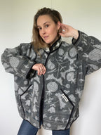 Veste Kantha Brodée Réversible — Pièce Unique N°28