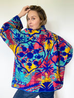 Veste Kantha Brodée Réversible — Pièce Unique N°04