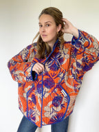 Veste Kantha Brodée Réversible — Pièce Unique N°04