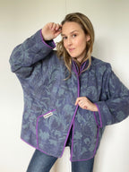 Veste Kantha Brodée Réversible — Pièce Unique N°07